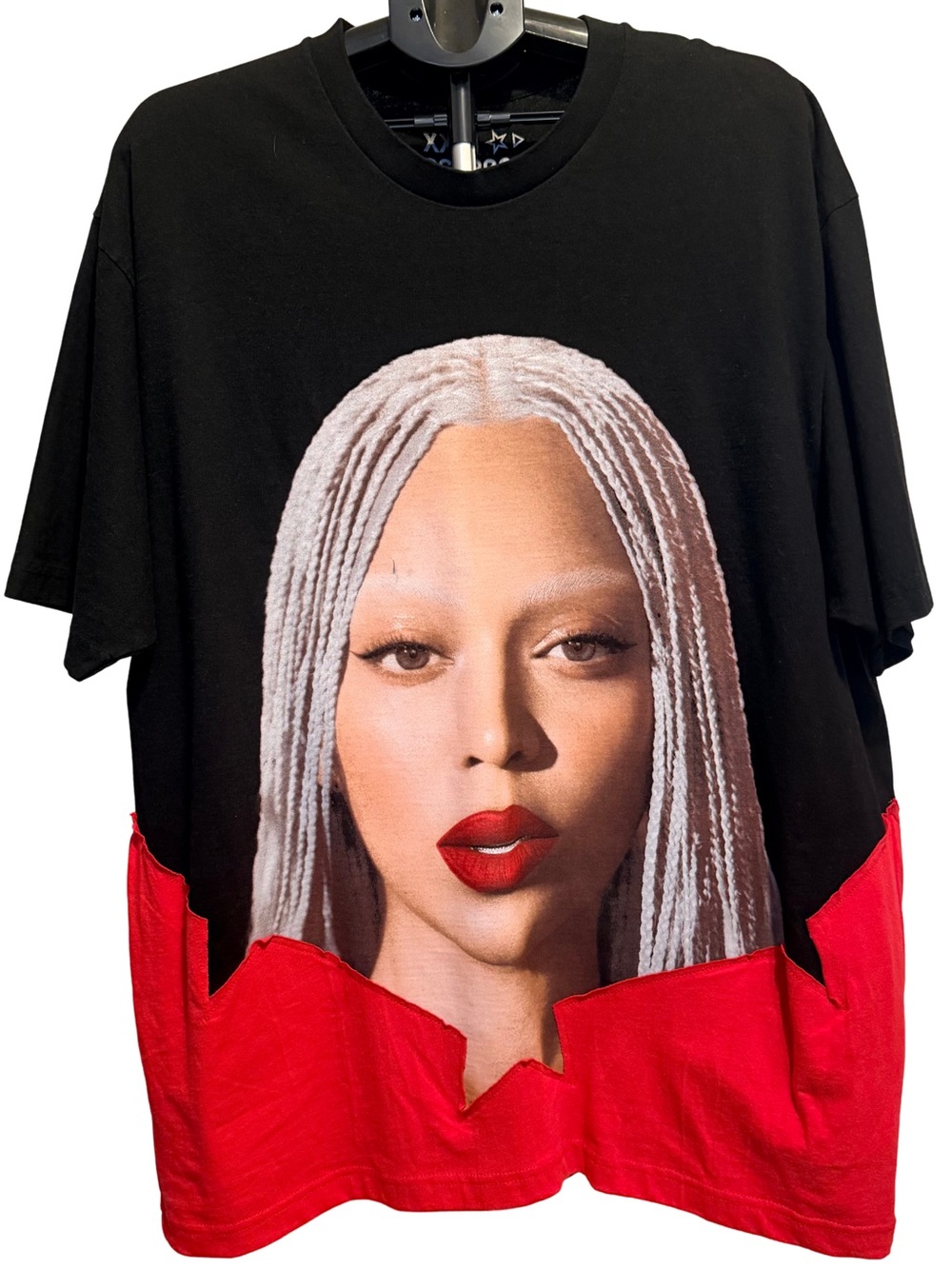 Beyonce Cowboy Carter Black and Red Star Official Tour Merch